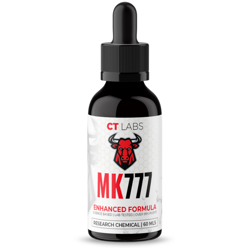 Liquid MK777 black bottle front